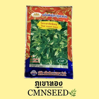 เมล็ดพันธุ์ โหระพาคัดพิเศษ ( THAI SWEET BASIL )