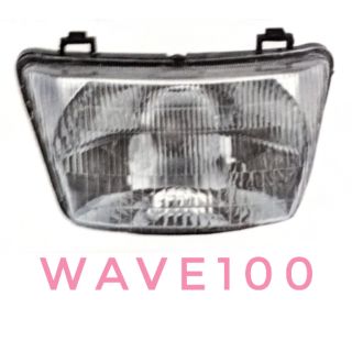 ชุด ไฟหน้า จานฉาย มอเตอร์ไซค์  WAVE 100