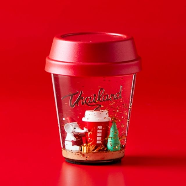 ลูกแก้ว Starbucks MI-SNOW GLOBE COLLECTABLE RED THA