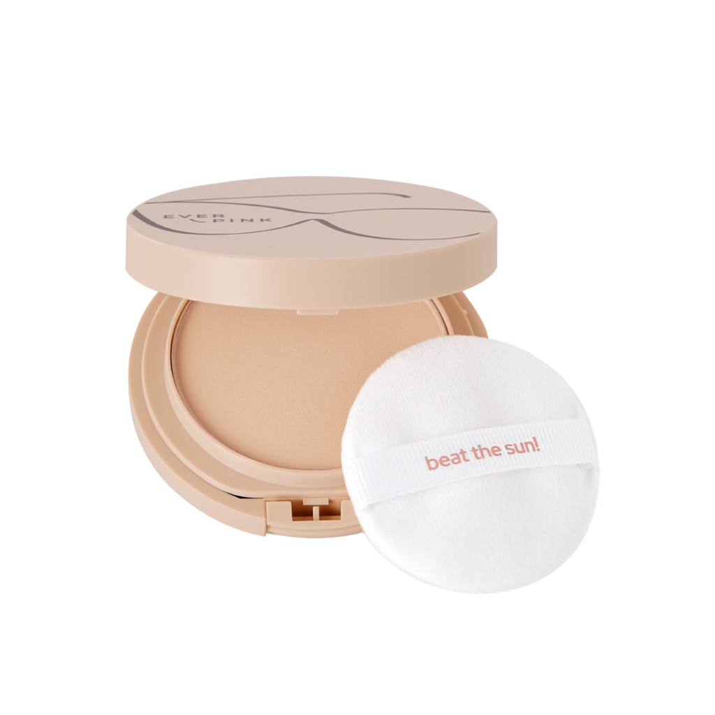 EVERPINK Skin Contact Tinted Powder (SPF30 PA) - 02 BISCOTTI แป้งพัฟผสม ...