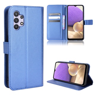 Samsung Galaxy A13 4Gเคส เคสฝาพับ PU Leather Wallet Case Stand Holder Flip Galaxy A13 4G เคส