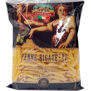 Campagnola  Penne Rigate No27 500g  Campagnola เพนเน่ริเกต No27 500g