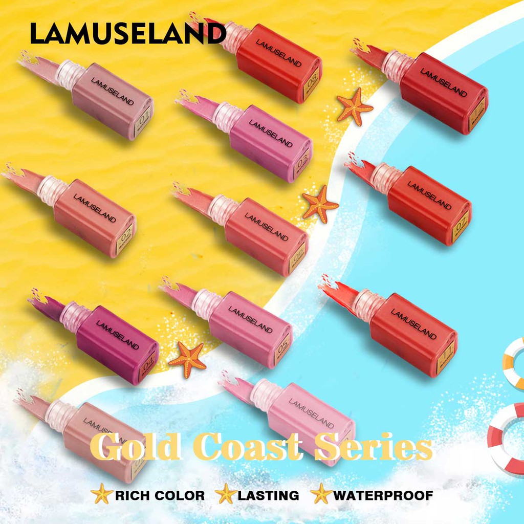 Lamuseland ลิปกลอส เนิ้อกำมะหยี่ LA0005 #8