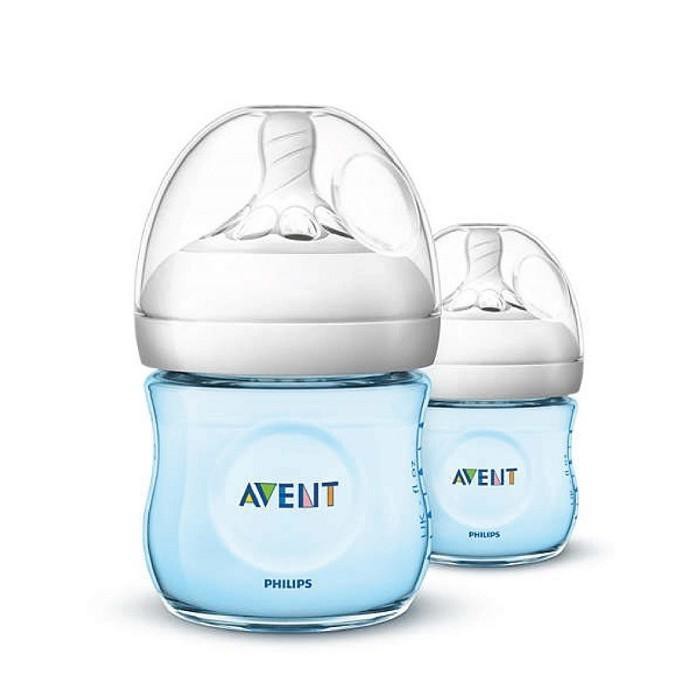 PHILIPS AVENT ขวดธรรมชาติ (BLUE) 125ML / 4OZ (แพ็คคู่) 2 Bottle