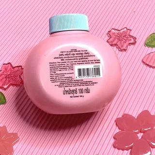 แป้งฝุ่น มิสทีน พริตตี้ บลูม เพอร์ฟูม ทัลคัม Mistine Pretty Blooms Perfume Talcum 100 g.