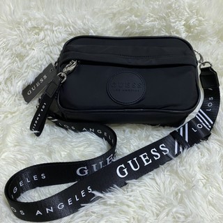 กระเป๋า Guess Crossbody สาย Sport สีดำ แบรนด์แท้💯% ✅ส่งฟรี