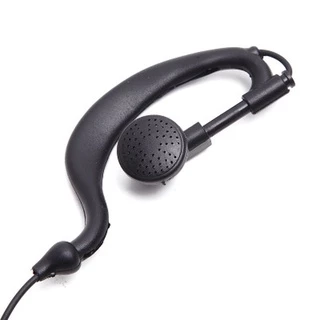 2-Pin ชุดหูฟัง Mic Walkie Talkie Head Mount หูฟังความปลอดภัยสายไฟสําหรับ UV-5R UV-5RE UV-6R BF-888S Kenwood Two Way วิทยุชุดหูฟัง