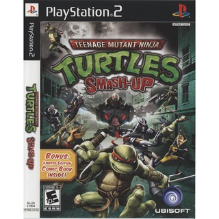 แผ่นเกมส์ Teenage Mutant Ninja Turtles Smash-Up PS2 Playstation 2 คุณภาพสูง ราคาถูก