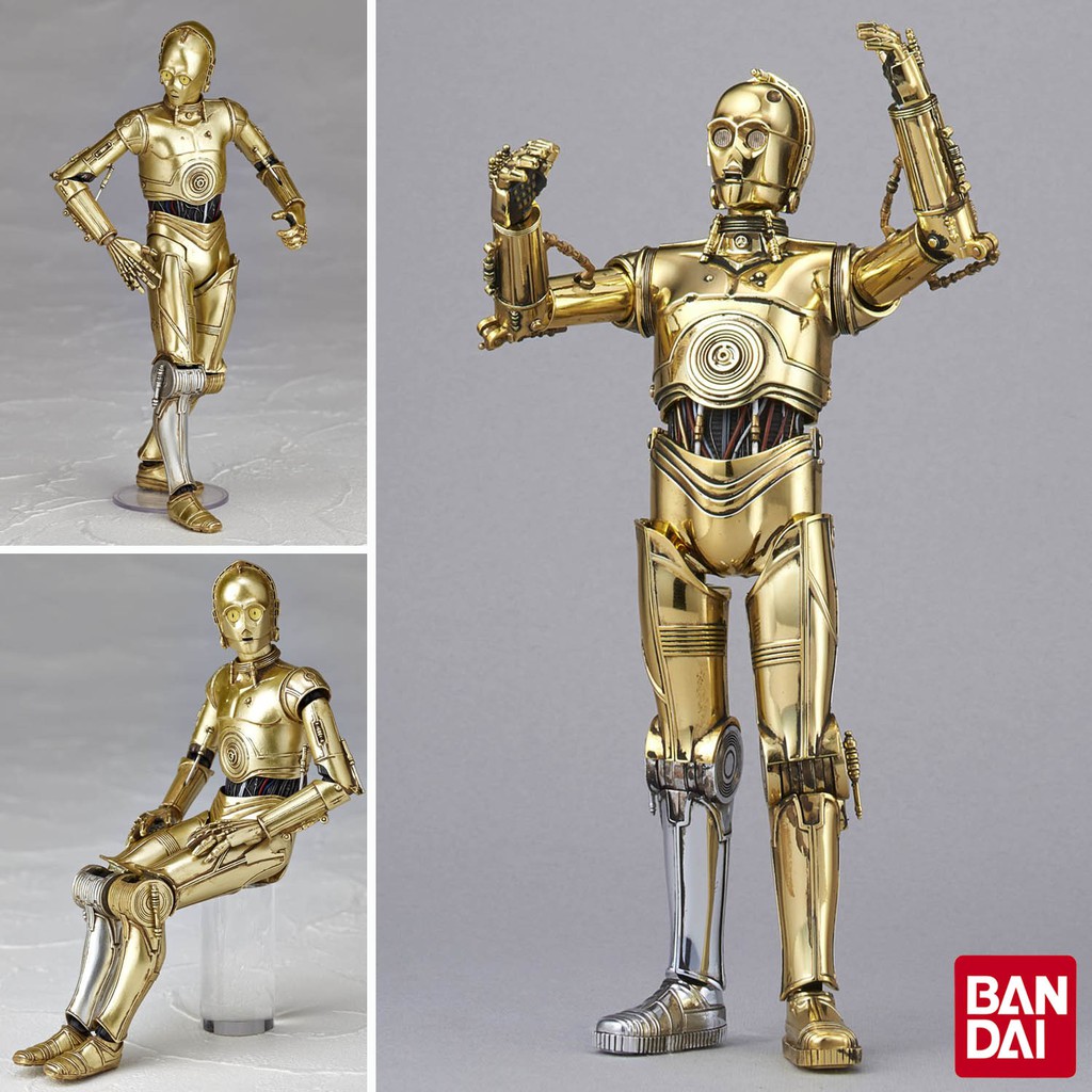 Model Figma งานแท้ ฟิกม่า Figure Bandai Star Wars สตาร์ วอร์ส C-3PO ซีทรีพีโอ Protocol Droid โปรโตคอ
