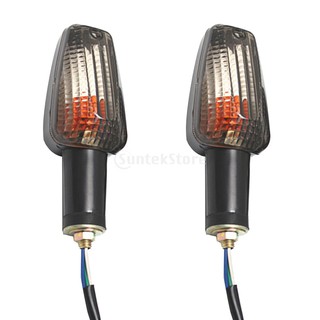 สัญญาณไฟเลี้ยว สีควันบุหรี่ LED 1 คู่ สำหรับ Honda CB1000 CB400