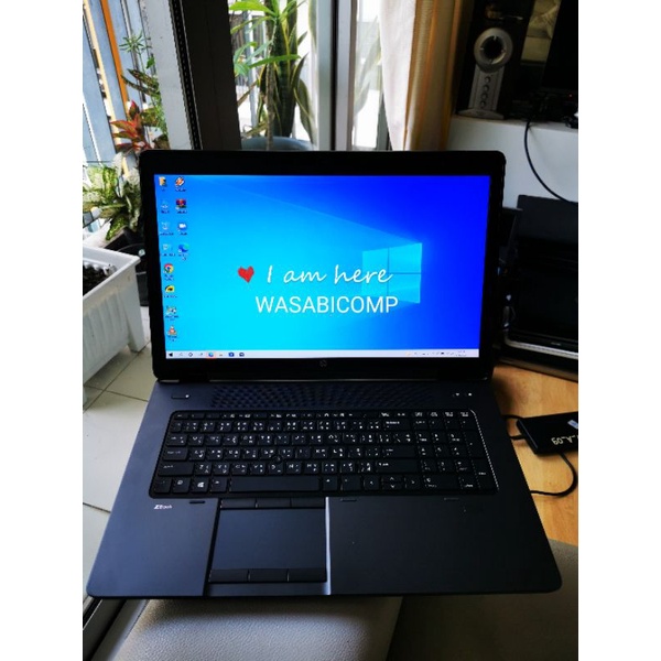 โน๊ตบุ๊คมือสอง HP ZBook 17 core i7