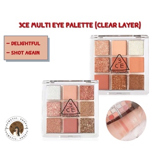 พร้อมส่ง!!!  3CE Multi Eye Palette (Clear Layer)