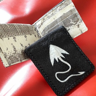 wallet and sea snake skin pocket coin walletกระเป๋าสตางค์6999