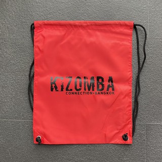 กระเป๋าเป้สะพายหลัง ผ้ากันน้ำ น้ำหนักเบา Kizomba Drawstring Bag