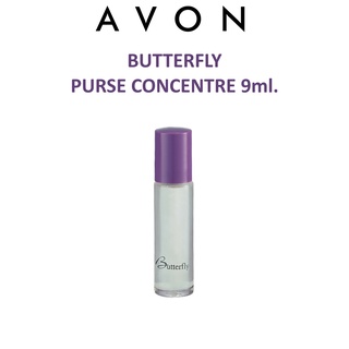 🌟 น้ำหอมกลิ้ง บัตเตอร์ฟลาย เอวอน AVON BUTTERFLY PURSE CONCENTRE 9ml.