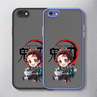 เคสโทรศัพท์มือถือ กันตก ลายการ์ตูน Demon Slayer น่ารัก สําหรับ IPhone XS Max X XR 6 6S 7 8 Plus + SE 2020 IP For Soft Case Phone Casing Camera Lens Protector Full Cover simple Silicone Cases mobile covers