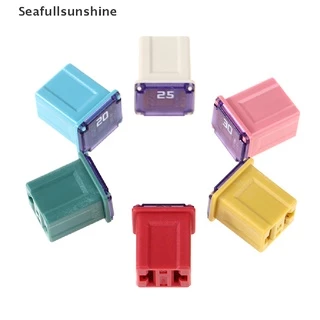 Seaf> ฟิวส์รถยนต์ ทรงสี่เหลี่ยม ขนาดเล็ก 58V 20A 25A 30A 40A 50A 60A