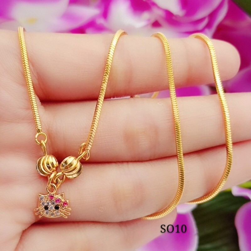 Xuping สร้อยคอเด็กนําเข้า star+