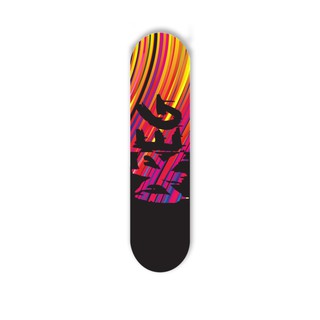 Dreg OG Logo Fluid Rainbow Skateboard Deck 8.0