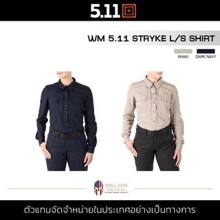 5.11 WOMENS STRYKE™ LONG SLEEVE SHIRT เสื้อเชิ้ตหญิง คอปก ปลอกคอไม่ม้วน แขนยาว มีกระดุมหน้าและกระเป๋า