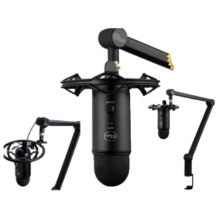 เซ็ตไมโครโฟนพร้อมขายึด Blue Yeti Caster PRO STREAMING BUNDLE WITH YETI USB MICROPHONE