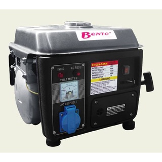 BENTO เครื่องปั่นไฟ 0.8Kva  รุ่น BT-0.8KW-SOHOL เบนซินโซฮอล เบนโต๊ะ