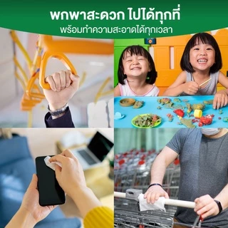 Dettol เดทตอล ทิชชู่เปียกเดทตอล ทิชชู่เปียก สูตรแอนตี้แบคทีเรีย 10 แผ่นX12