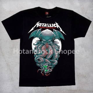 เสื้อวงสีดำ Metallica TDM 1853 Hotandrock