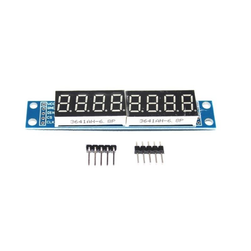 Max7219 LED MAX7219 LED Dot Matrix โมดูล 8 หลอดดิจิตอลจอแสดงผลควบคุมสําหรับ Arduino Microcontroller 
