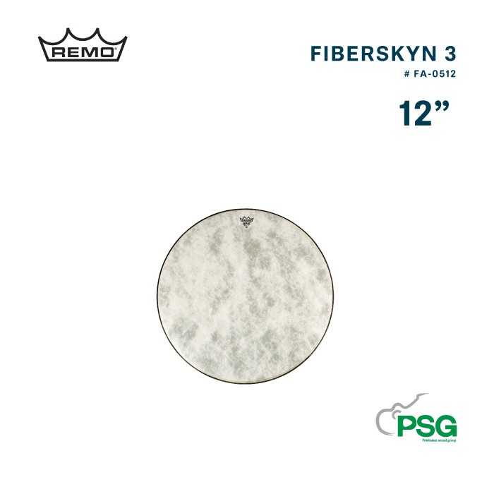 REMO USA. DRUMHEADS FA-0512 FIBERSKYN®