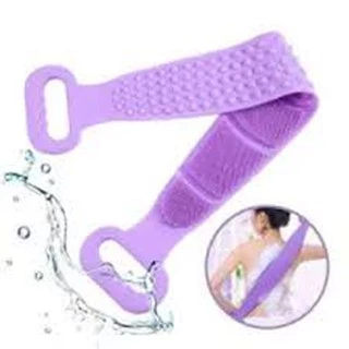 Silica gel bath brush แผ่นซิลิโคนขัดผิวหลังนวดขจัดเชื้อโรค(คละสี)