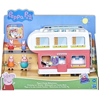 Peppa Pig Peppa’s Adventures Family Motorhome Preschool Toy, Vehicle to RV Playset, Sounds and Music รถบ้าน เปปป้าพิค