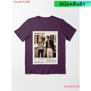 New Notting Hill Movie Poster Essential T-Shirt เสื้อยืด ดพิมพ์ลาย เสื้อยืดผ้าฝ้าย คอกลม cotton แฟชั่น sale Unisex