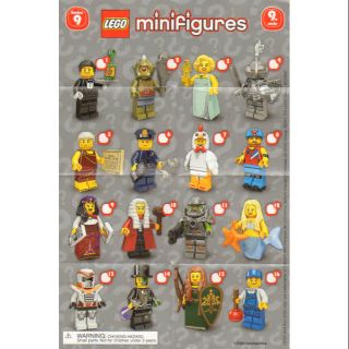 🤖 Lego Minifigures Series 9 ของใหม่ และมือสอง สภาพสวย