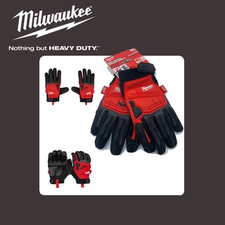 Milwaukee  ถุงมือกันค้อน  ถุงมือกันกระแทก Size M