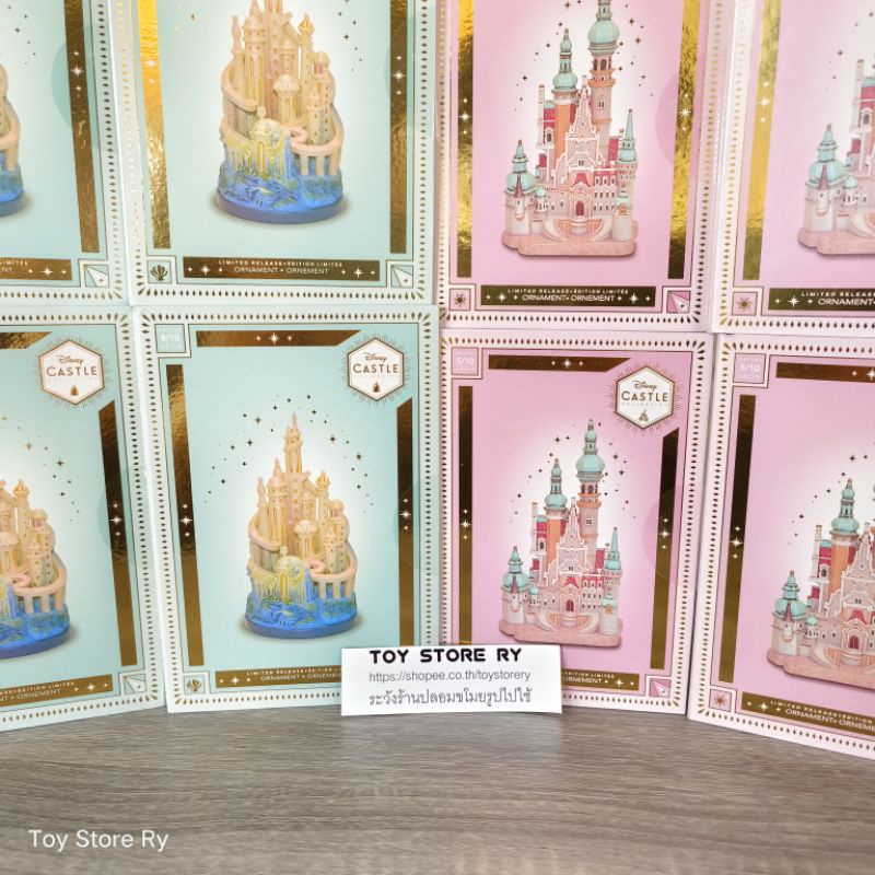 Disney Castle Ornament Collection พร้อมส่ง