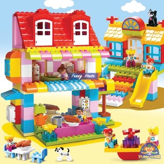 บล็อคตัวต่อ DUPLO Live Zone ชุดบ้านสไลด์เดอร์ จำนวน 210 ชิ้น 55007 เสริมพัฒนาการเด็ก 3 ปีขึ้นไป