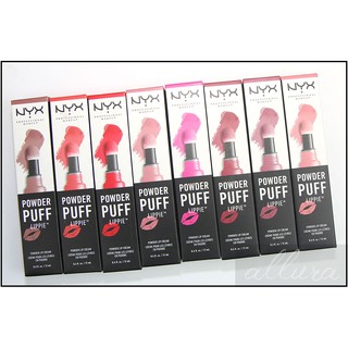 เบอร์ 8 มาแล้วน้า NYX Professional Makeup Powder Puff Lippie