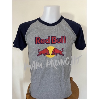 เสื้อยืดชาย เสื้อแขนสัืนผู้ชาย เสื้อยืดไทยแลนด์ เสื้อยืดสกรีนลาย Red Bull เสื้อยืดผ้าcotton%