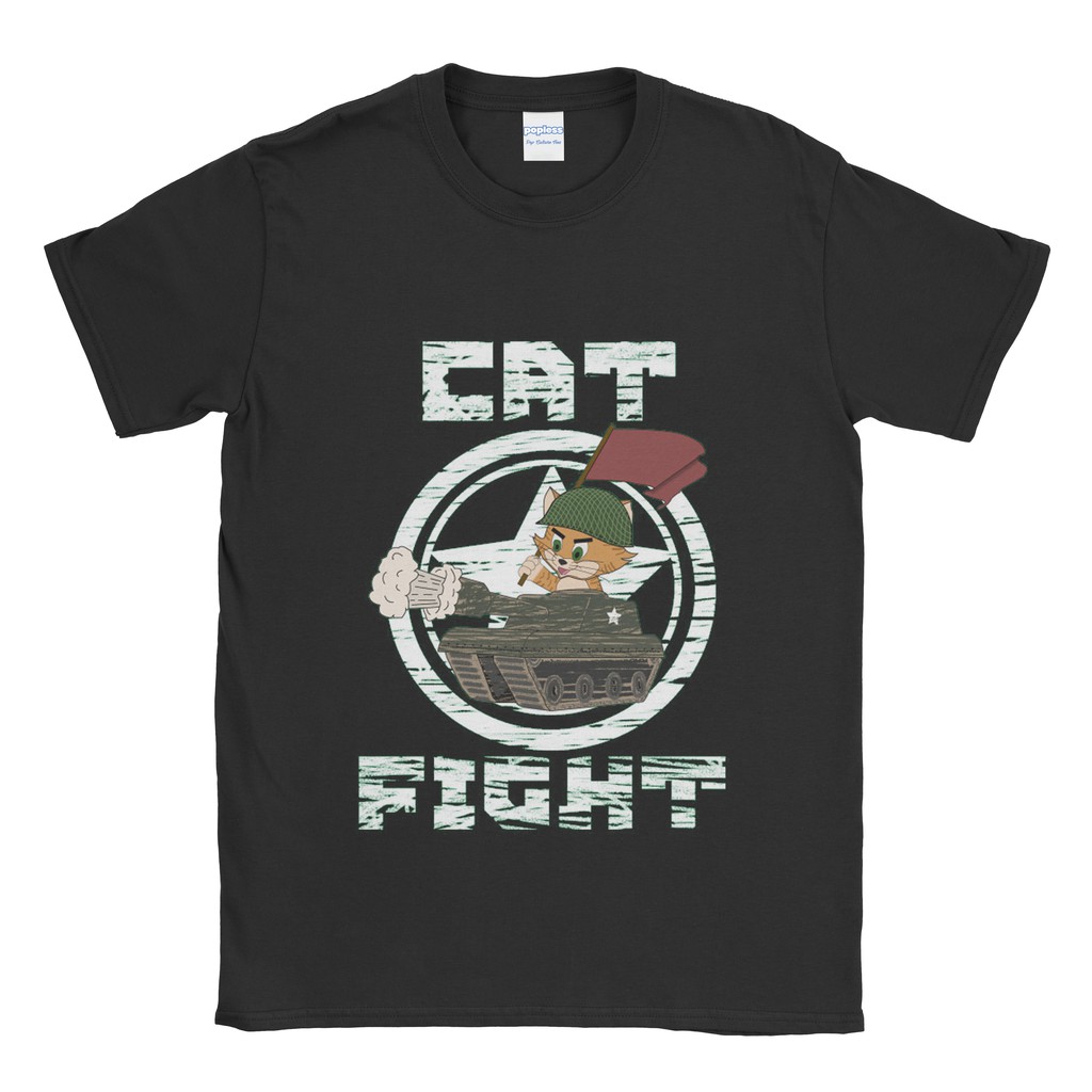 เสื้อยืด Tom And Jerry Cat Fight