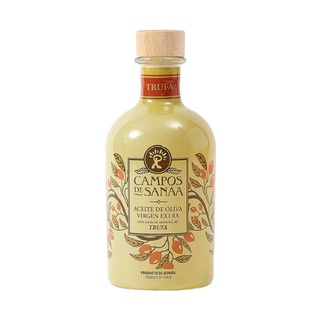 แกมโปส เดอ ซาน่า น้ำมันมะกอก แบล็ค ทรัฟเฟิล 250 มล - Black Truffle Extra Virgin OliveOil 250ml Campos de Sanaa