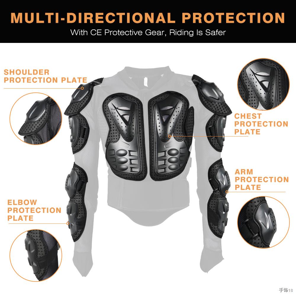 ✔™❃Motorcycle full body armor jacket Motorcycle Jacket Men Motocross Racing Armor Protector Moto Protection Jackets Full