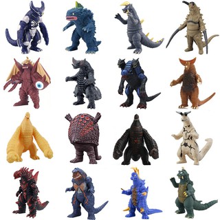 &lt; Available &gt; ตุ๊กตาฟิกเกอร์ PVC รูป Godzilla Mechagodzilla Gigan Anguirus Monster สําหรับตกแต่งเค้ก