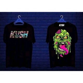 เสื้อยืดสําหรับผู้ชาย♤R.KUSH-วินเทจสตรีทคัลเจอร์เสื้อยืดฮาราจูกุเทรนด์แขนหลวม/ เสื้อผ้า /T-shir x(d