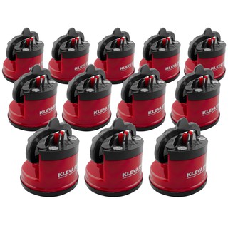 GetZhop ที่ลับมีด อุปกรณ์ลับของมีคม Kleva Sharp Knife Sharpener (Red) - Set 12 ชิ้น