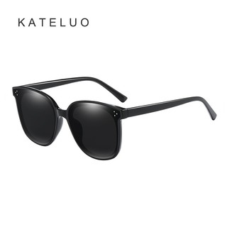 Kateluo แว่นตากันแดด ไล่โทนสี HD UV400 86007 สไตล์วินเทจ สําหรับผู้ชาย