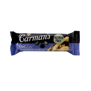 Carmans Nut Bar Greek Style Yoghurt&amp;bluberries Carmans Nut Bar โยเกิร์ตสไตล์กรีกและบลูเบอร์รี่