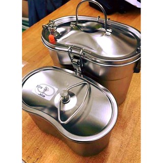 หม้อแรงดันอเนกประสงค์ K2 สำหรับ หุง อุ่น ตุ๋น ต้ม นึ่ง วัสดุผลิตจาก Stainless Steel อย่างดี