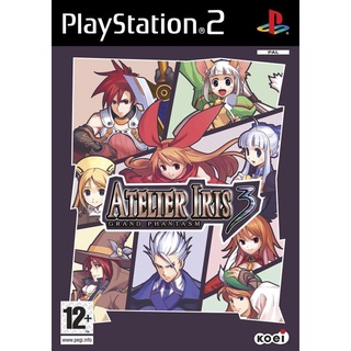 Atelier Iris 3 Grand Phantasm PS2 แผ่นเกมส์ps2 เกมเพล2 แผ่นplay2