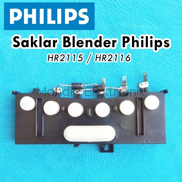 Tombol Philips HR 2115 Blender Switch - Philips HR 2115 2116 2071 2061 Blender Piano Button Switch